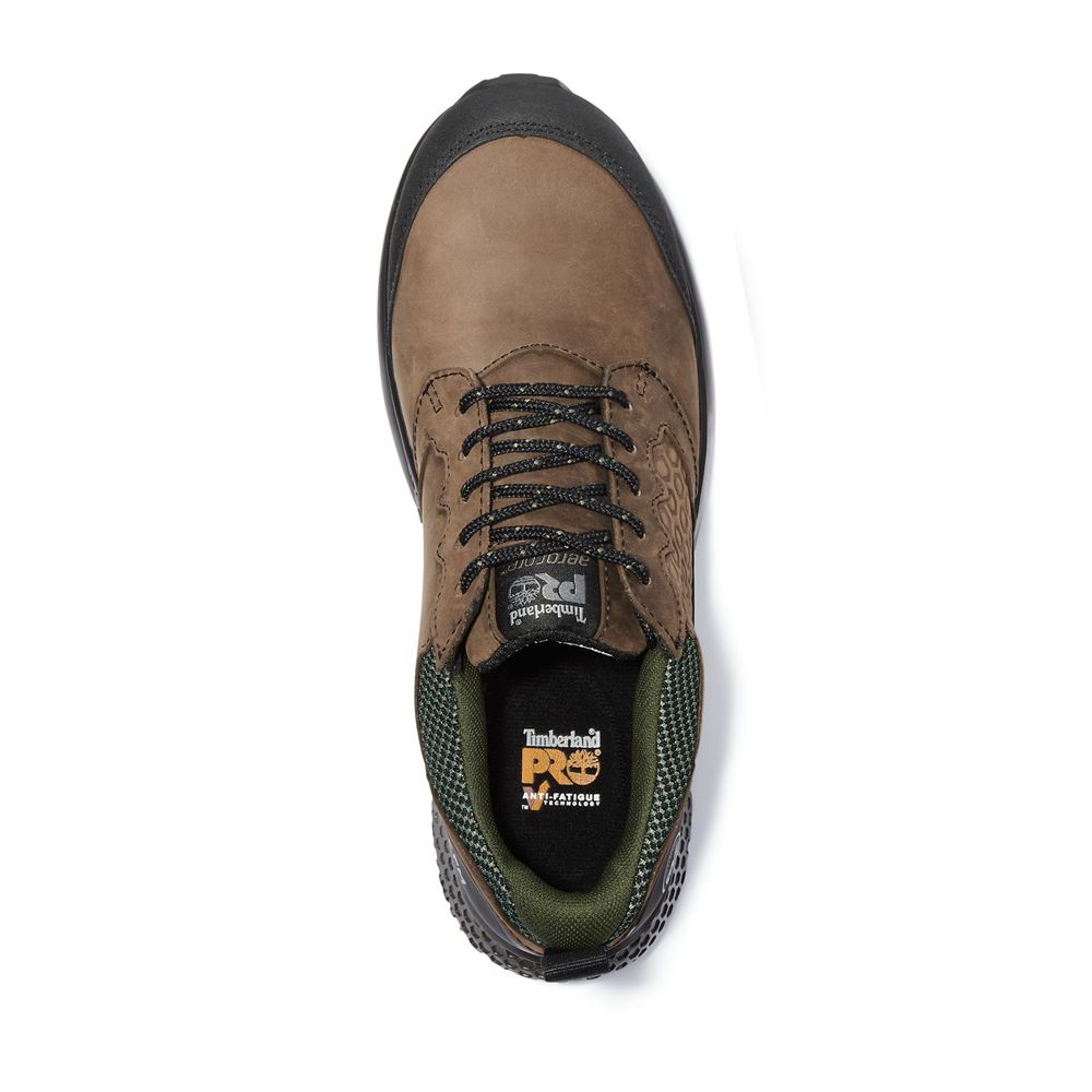 Pantofi De Lucru Timberland Barbati Maro/Negrii - Pro® Reaxion Comp Toe - Romania - VONTDJ651